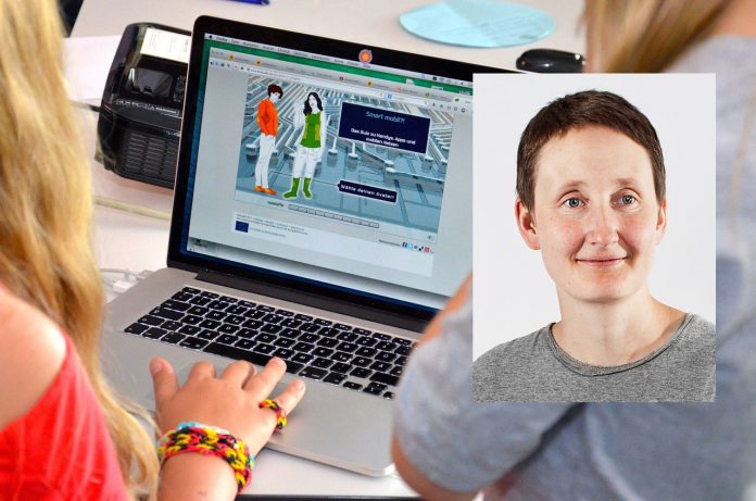 &ndash; No n&aring;r mange kommunar set i gang ei storstilt digitalisering av skulen, er det avgjerande at nynorskkommunane saman nyttar marknadsmakt for &aring; krevja nynorskutg&aring;ver av programvare som skal brukast i skulen, seier Gudrun Kl&oslash;ve Juuhl. Foto: Pixabay og Line Kibsgaard