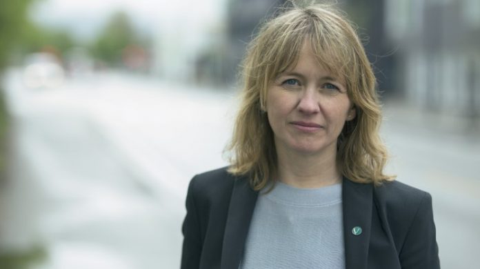 Gunhild Berge Stang er ordf&oslash;rar i Fjaler i Sogn og Fjordane. Foto: Jostein Vedvik/Venstre