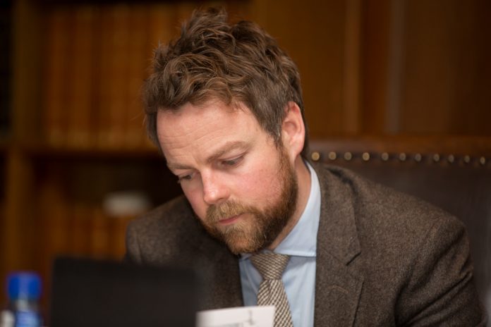 Kunnskapsminister Torbj&oslash;rn R&oslash;e Isaksen. Foto: Hans Kristian Thorbj&oslash;rnsen / H&oslash;gre