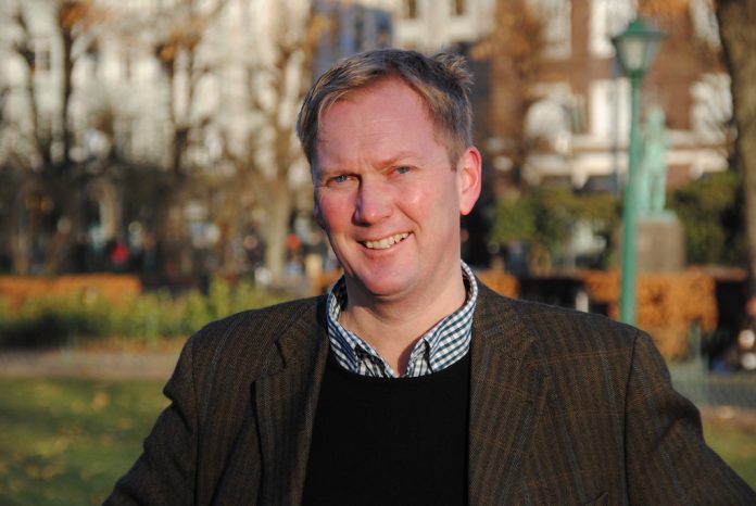 Byr&aring;dsleiar Harald Schjelderup (Ap) har i dag lansert ein plan for meir nynorsk i Bergen. Foto: Hordaland Ap