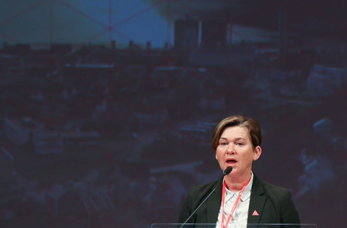 Eva Vinje Aurdal (Ap) blir ordførar i den nye Ålesund kommune. Foto: Ap