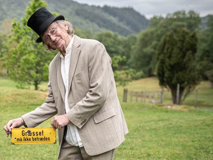 Einar Økland jubilerer. Foto: Magne Langåker