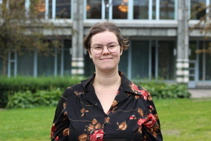 Leiar i Norsk Målungdom, Gunnhild Skjold. Foto: Ingunn V. Steinsvåg